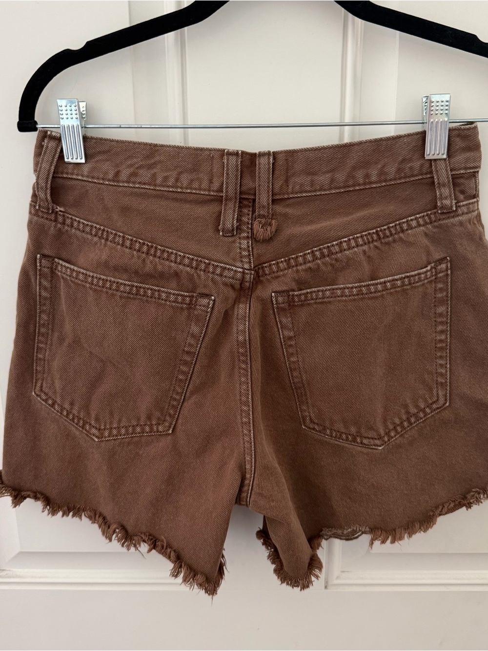 We The Free Makai Shorts 27 | Brown Cutoff - Picture 2 of 5